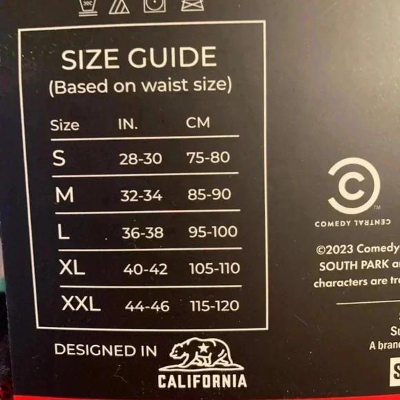 SWAG South Park Boxer Briefs Underwear All Over Character Mens L NIB Cartman - Picture 6 of 6